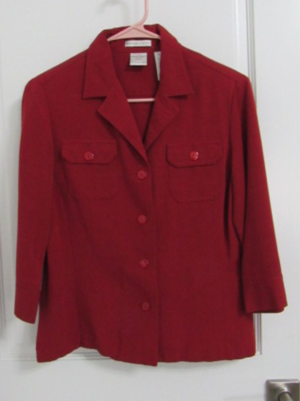 Emma James Petite Button Up Top/Coat 10P